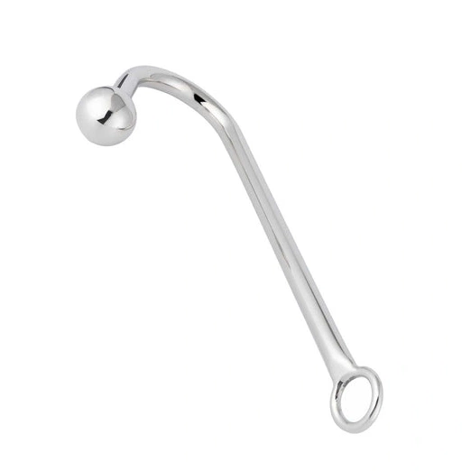 3294 Hook Sex Anal Toy Smooth Metal AllNight 0121